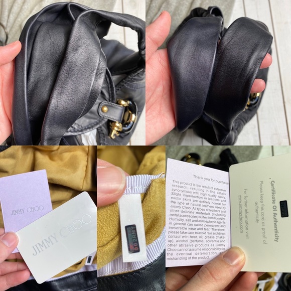 SOLD Jimmy Choo Simone Satchel Shoulder Bag - Picture 14 of 16